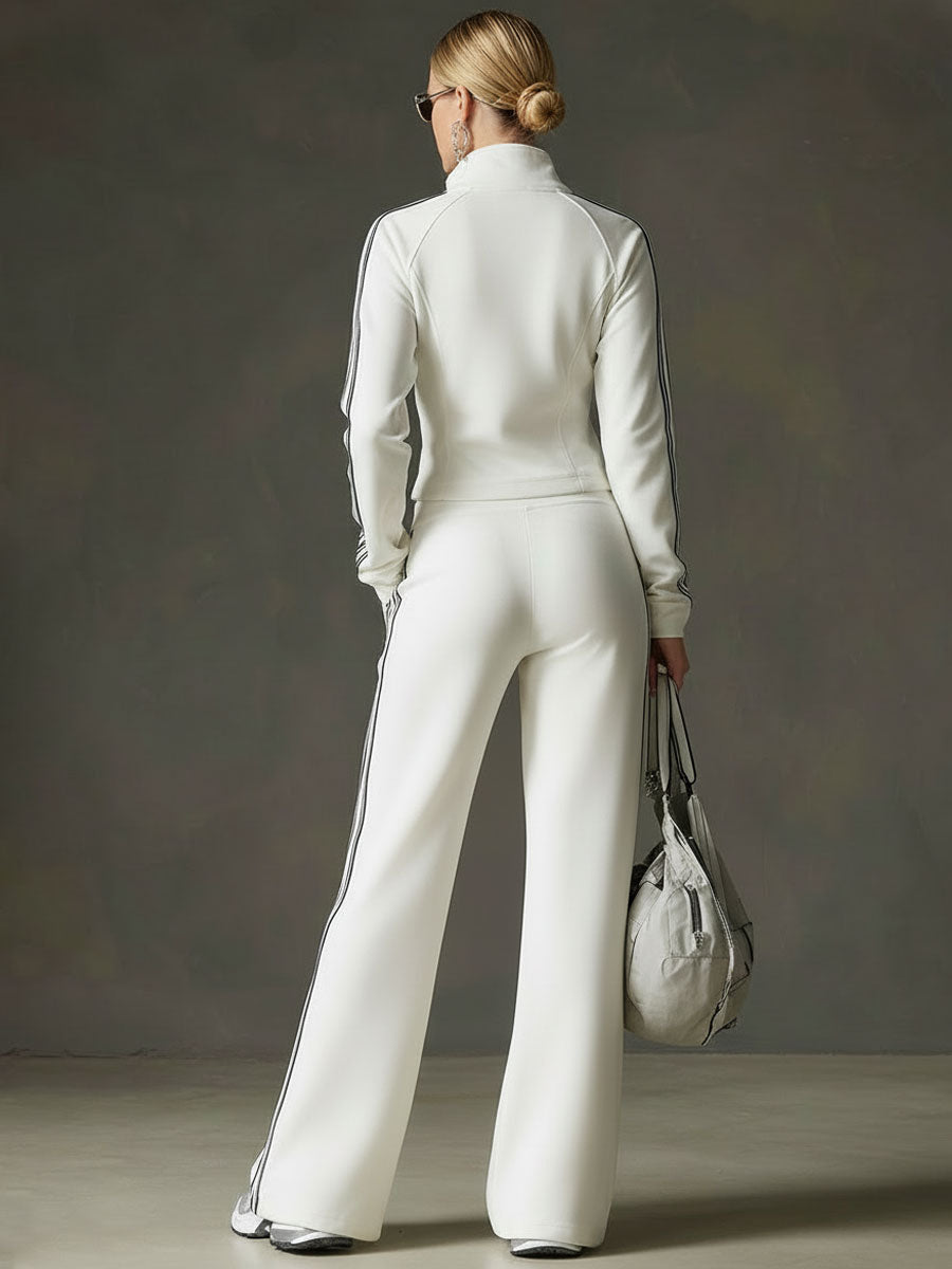 Ensemble Sport Moderne – Demi-Zip & Pantalon Confort